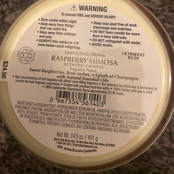 🎄SALE🎄3/$13 Raspberry mimosa homemade wax melts - Picture 3 of 5